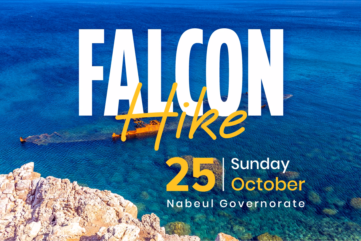 Dimanche 25 octobre 2026 – Falcon Hike : traversée de la montagne de Houaria jusqu’à Ras Adar